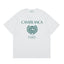 Casablanca Paris Laurel Wreath Logo T-Shirt - White