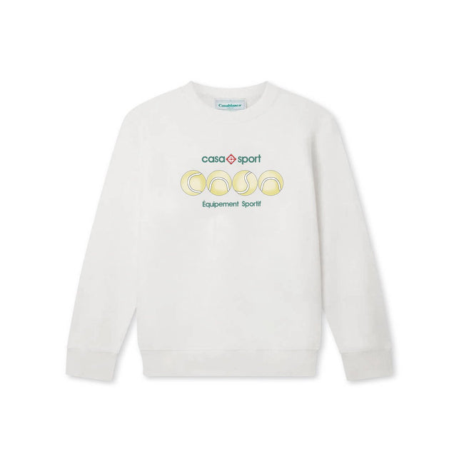 Casablanca Casa Sport Medallion Graphic Sweatshirt - White Hover Image