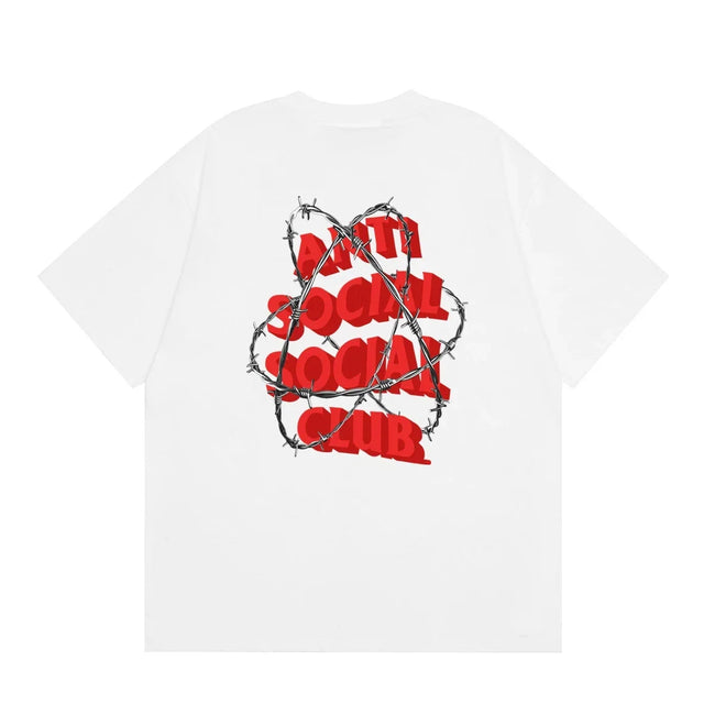 Anti Social Social Club Barbed Wire Logo T-Shirt - White Hover Image