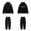 Fog Essentials Gold Letter Print Oversized Hoodie & Sweatpants Two‑Piece Set