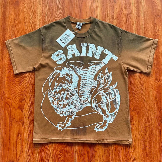 SAINT VANITY Everyday Letter Print Tee Hover Image