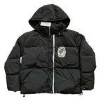 SAINT VANITY Fashion V-neck Hooded Embroidered Down Jacket