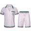 Casablanca Pink Resort Emblem  Set - Light Pink