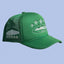 Green Vintage Trucker Cap | Embroidered Streetwear Hat