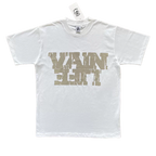 SAINT VANITY ins Same Style Letter Printed Casual Short Sleeve T-shirt