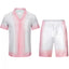 Casablanca Pink & White Ombré Set - White / Pink
