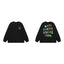Anti Social Social Club Multi-Color Logo Long Sleeve T-Shirt - Black