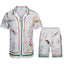 Casablanca Equestrian & Accessory Sketch Set - White / Green / Multi
