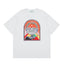 Casablanca Arch Tennis Court Back Graphic T-Shirt - White