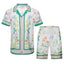 Casablanca Botanical Garden Floral Set - White / Green / Multi
