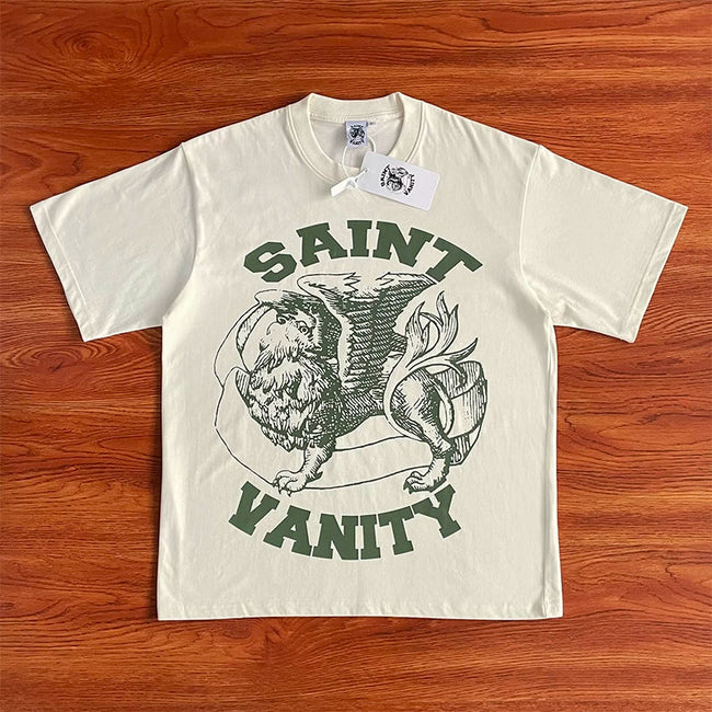 SAINT VANITY Logo Print Short Sleeve Tee Hover Image
