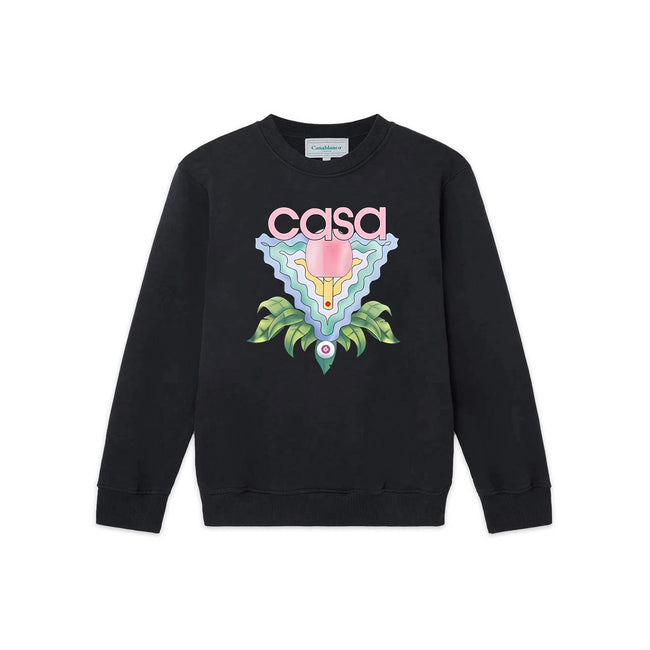 Casablanca Pyramid Ice Cream Graphic Sweatshirt - Black Hover Image