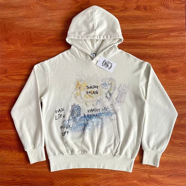 SAINT VANITY Global BHM Girl Ogor Attack Casual Hooded Sweatshirt Hover Image