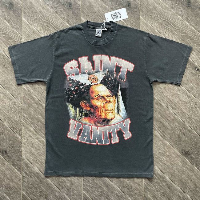 SAINT VANITY Girl Illustration Street Tee Hover Image