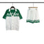 Casablanca Green Checkerboard Knit Set - White / Green