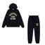 Fog Essentials Contrast‑Print Hoodie & Elastic‑Waist Jogger Pants Streetwear Matching Set