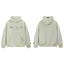 Fog Essentials Light Sage Green Fleece‑Lined Oversized Pullover Hoodie Chest Logo Print