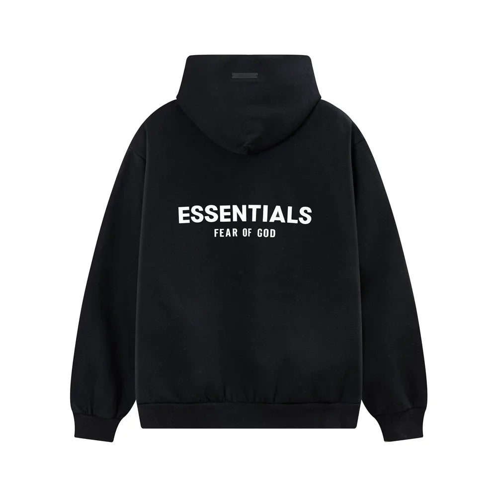 Fog Essentials Classic Basic Drop‑Shoulder Oversized Pullover Hoodie