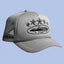 Grey Vintage Trucker Cap | Embroidered Streetwear Hat