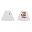 Anti Social Social Club Scribble Logo Long Sleeve T-Shirt - White