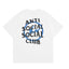 Anti Social Social Club Blue Circle Logo T-Shirt - White/Black
