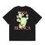 Casablanca Blooming Cactus Back Graphic T-Shirt - Black