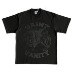 SAINT VANITY ins Same Style Letter Printed Casual Short Sleeve T-shirt