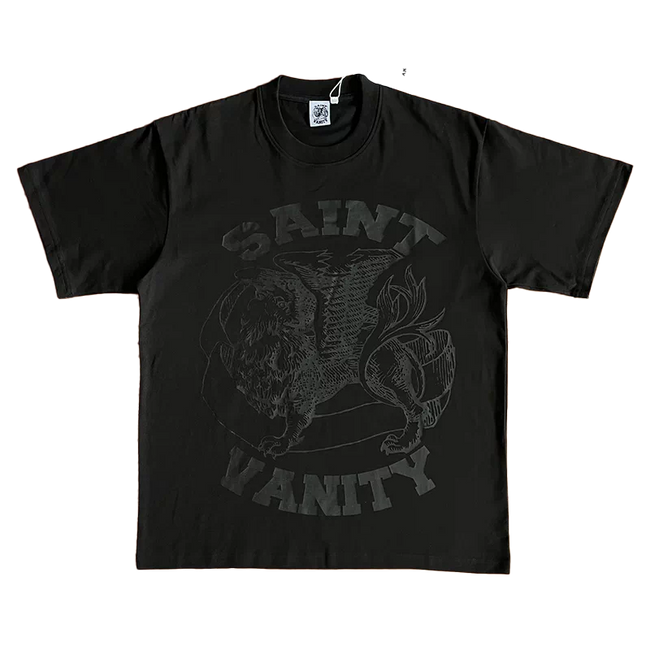 SAINT VANITY ins Same Style Letter Printed Casual Short Sleeve T-shirt Main Image