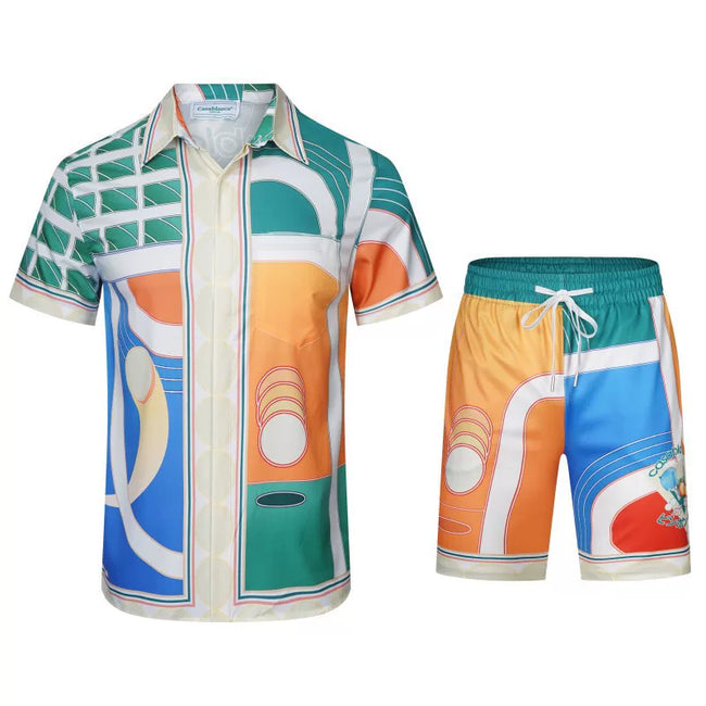 Casablanca Abstract Geometric  Set - Multi Hover Image