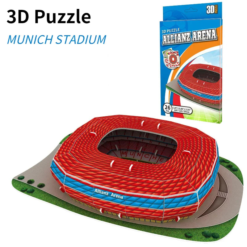3D Munich Stadium Puzzle
