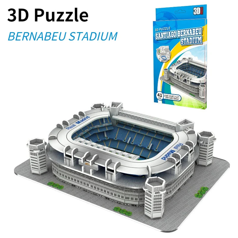 3D Santiago Bernabéu Stadium Puzzle