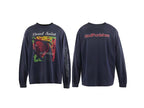 Saint Michael Cursive Script Graphic Sweatshirt