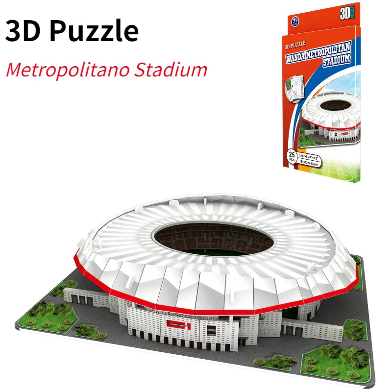 3D Metropolitano Stadium Puzzle