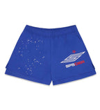 Sp5der Pro Double Layer Shorts Blue