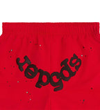 Sp5der Red OG Web Double Layer Short