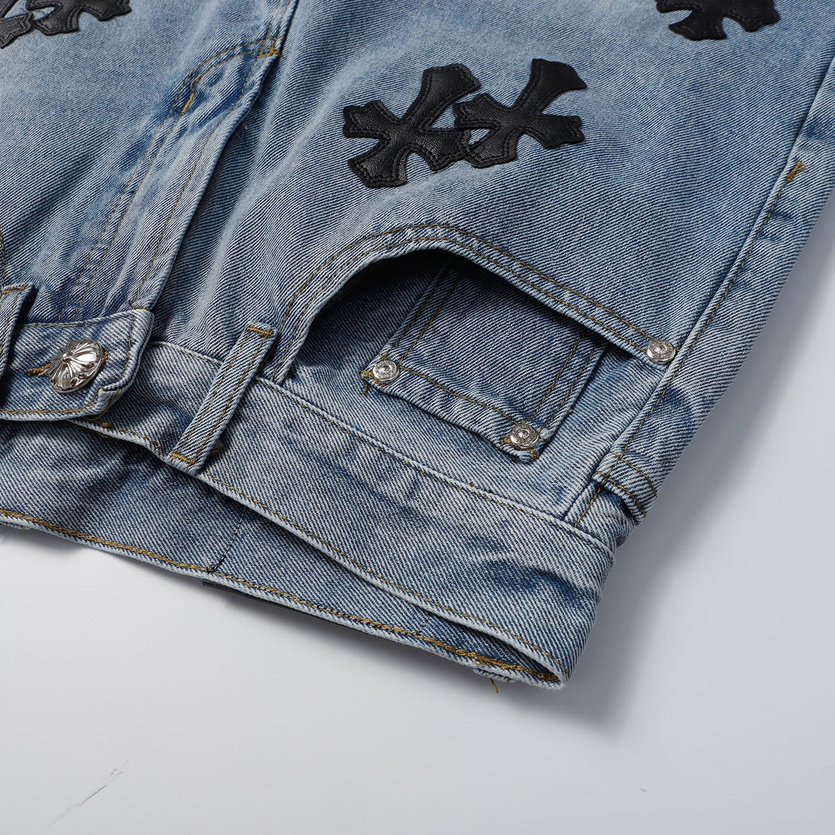 Chrome Hearts New Denim shorts 9919