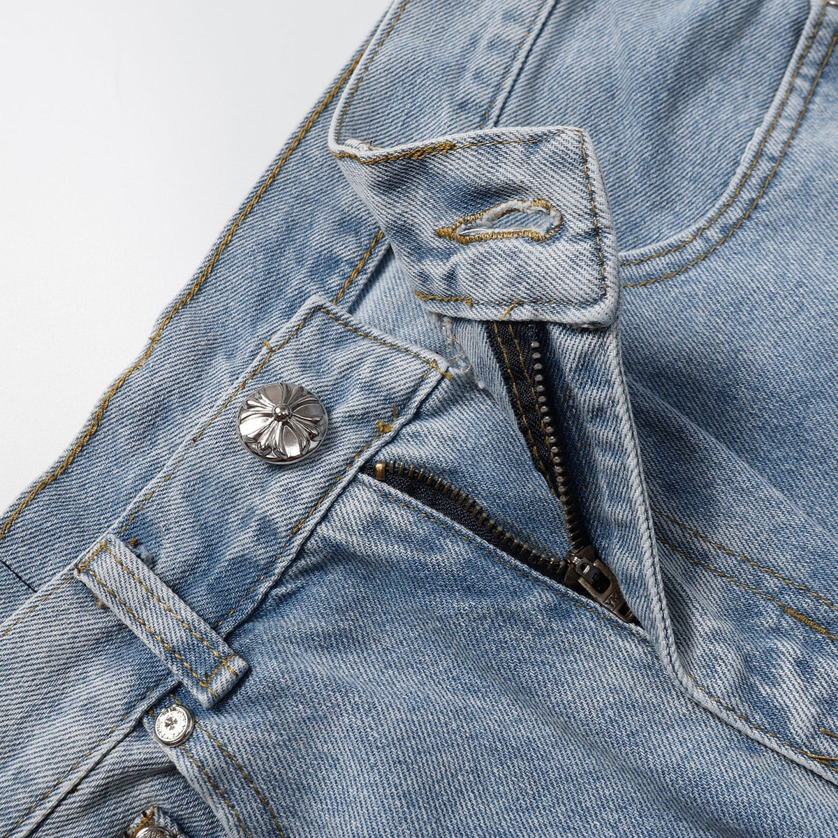 Chrome Hearts New Denim shorts 9926