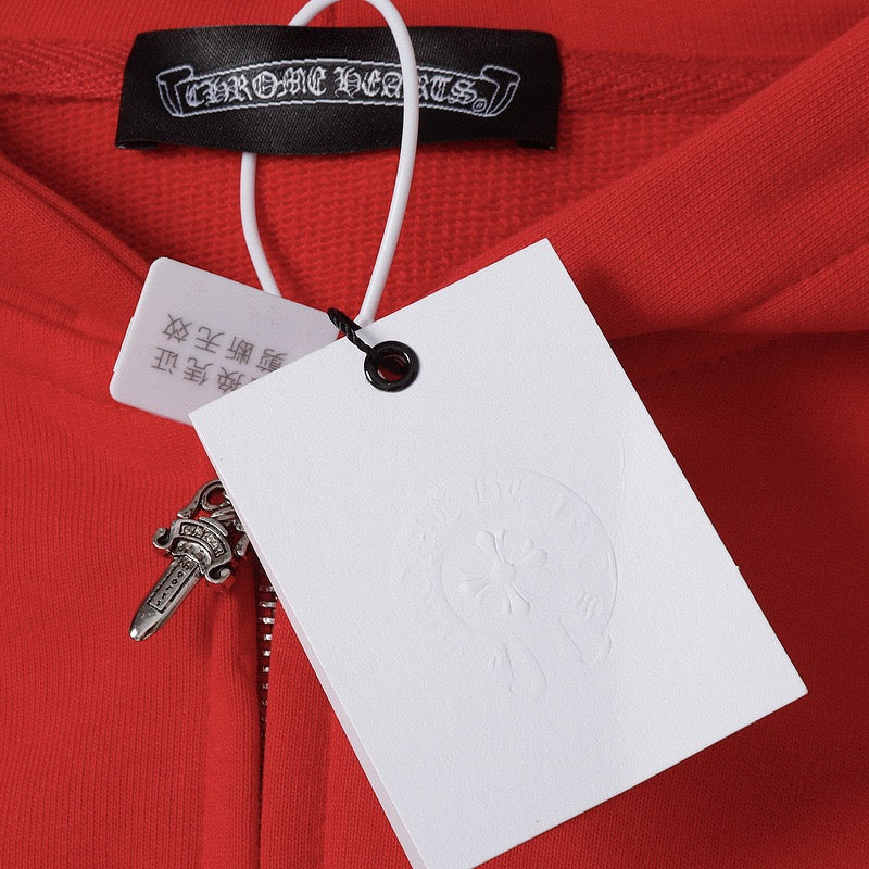 Chrome Hearts New Zip Up Hoodie 7019