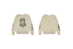 Saint Michael ST121 Jesus Crest Sleeve Graphic Sweatshirt