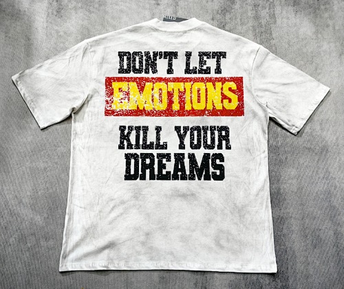 Mixed Emotion Distressed Figure Graphic Tee Main Image