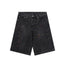 Chrome Hearts Cross Patch Embroidered & Hand-Painted Denim Shorts 9927