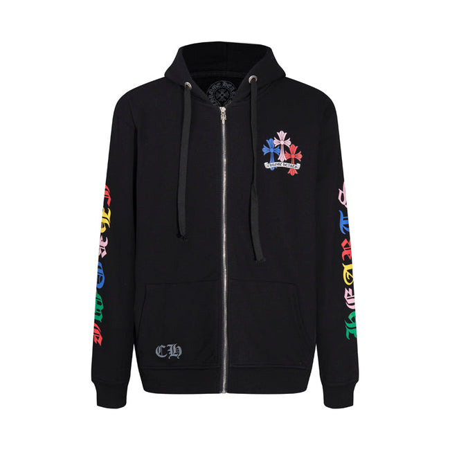 Chrome Hearts New Zip Up Hoodie 5010 Main Image
