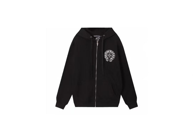 Chrome Hearts New Zip Up Hoodie -848 Main Image